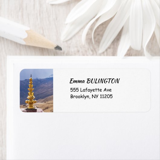 Tibet - het klooster Ganden Buddhist Etiket (Insitu)