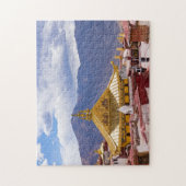 Tibet - het klooster Ganden Buddhist Legpuzzel (Verticaal)