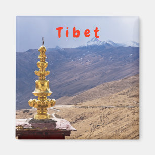 Tibet - het klooster Ganden Buddhist Magneet