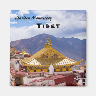 Tibet - het klooster Ganden Buddhist Magneet