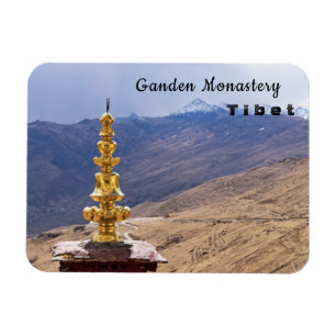 Tibet - het klooster Ganden Buddhist Magneet