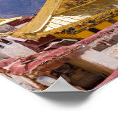 Tibet - het klooster Ganden Buddhist Poster (Hoek)