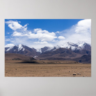 Tibet, Himalaya - Schitterend berglandschap Poster
