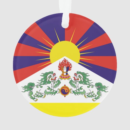 Tibet, Lions de Neige, Drapeau Tibétain - L'Himala (dos)