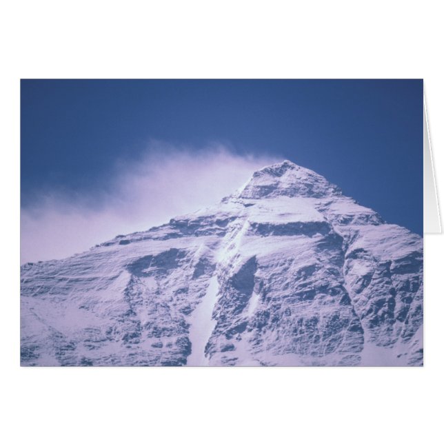 Tibet. Mont Everest (Devant horizontal)