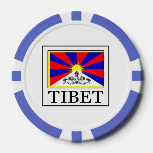 Tibet Pokerchips (Voorkant)