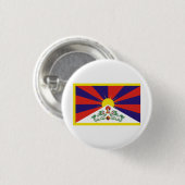 Tibet Ronde Button 3,2 Cm (Voorkant /achterkant)