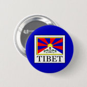 Tibet Ronde Button 5,7 Cm (Voorkant /achterkant)
