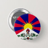 tibet ronde button 5,7 cm (Voorkant /achterkant)