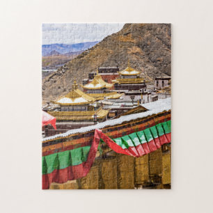 Tibet, Shigatse - klooster Tashilumpo Legpuzzel