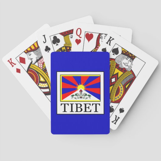 Tibet Speelkaarten (Achterkant)