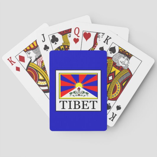 Tibet Speelkaarten (Achterkant)