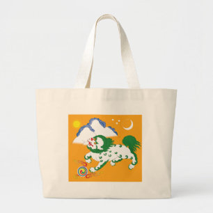 Tibet vlag (1920-1925) grote tote bag