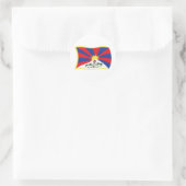 Tibet Vlag Sticker (Tas)