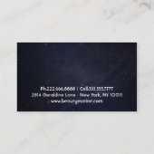 Tibet Zee Flower | Aangepaste Visitekaartjes (Achterkant)