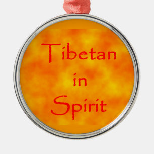 Tibetaan in Spirit-prem rond ornament