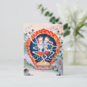 Tibetaans boeddhistisch Briefkaart (Staand voorkant)