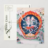 Tibetaans boeddhistisch Briefkaart (Voorkant / Achterkant)