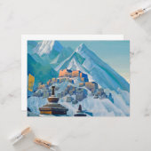 Tibetaans landschap in het Himalaya-gebergte Kaart (Voorkant / Achterkant in situ)