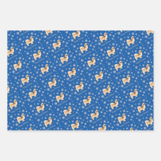 Tibetaans spaniel — Papier voor onmiddellijke verp Inpakpapier Vel (Voorkant)