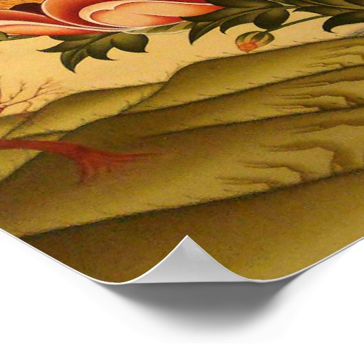 Tibetaanse boeddhistische kunst poster (Hoek)