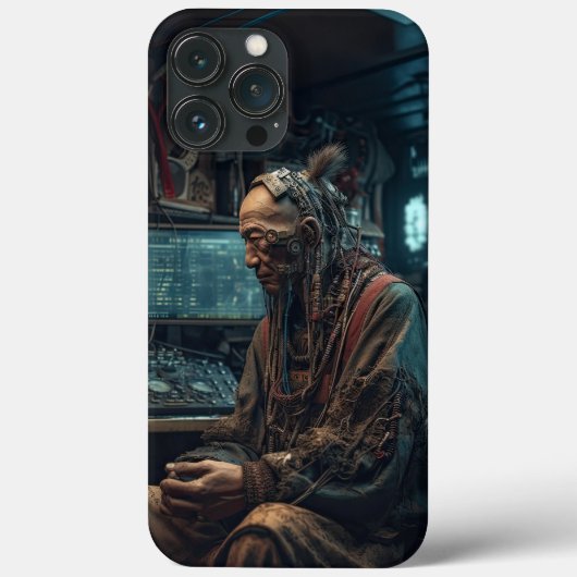 Tibetaanse cyberpunk Case-Mate iPhone case (Achterkant)