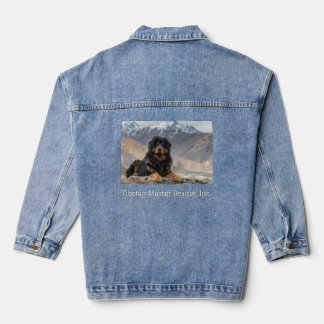 Tibetaanse Mastiff Denim Jacket