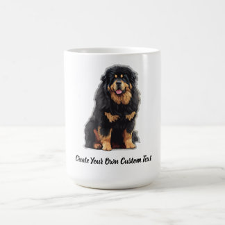 Tibetaanse Mastiff Hond Maak Uw Eigen Aangepaste T Koffiemok
