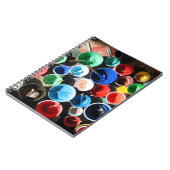 Tibetaanse schilderapparatuur notitieboek (Linkerzijde)