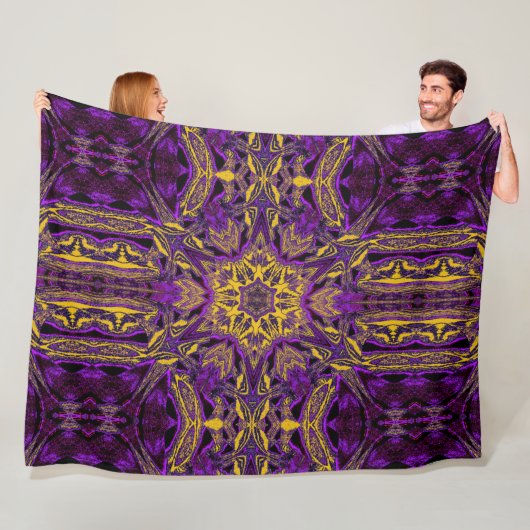 Tibetaanse ster 1 fleece deken (In situ)