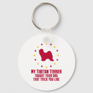 Tibetaanse Terrier Sleutelhanger