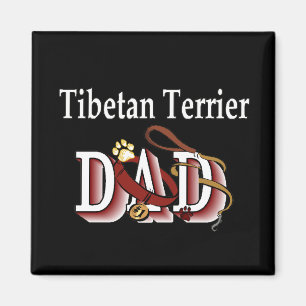 Tibetaanse terriër vader Magnet Magneet