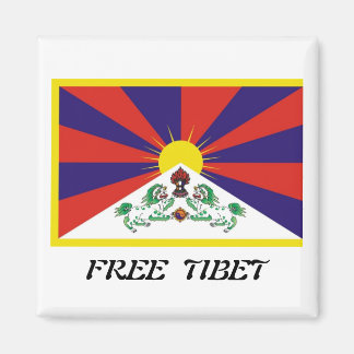 Tibetaanse vlag magneet