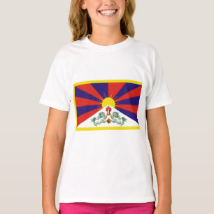 Tibetaanse vlag t-shirt