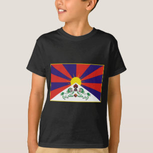 Tibetaanse vlag t-shirt
