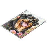 Tibétain Mastiff Journal Aquarelle Chien Cadeau (Côté gauche)