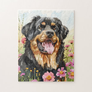 Tibétain Mastiff Puzzle 252 pièces Chien Art