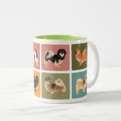 Tibétain Spaniel Mug Tibbie Style (Devant droit)