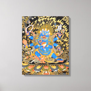 Tibetan Boeddhistisch Art. Canvas Afdruk