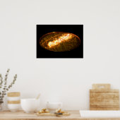 Tibetan Butter Lamp Poster (Keuken)