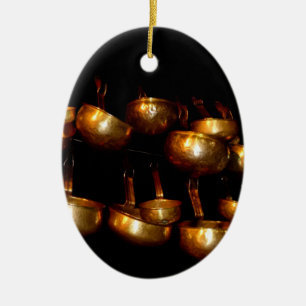 Tibetan Ladle Keramisch Ornament