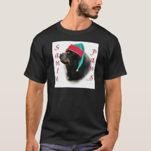 Tibetan Mastiff Santa Paws T-shirt