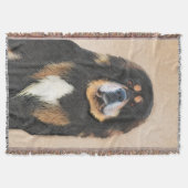 Tibetan Mastiff-schildering - Cute Original Dog Ar Deken (Voorkant)