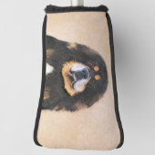 Tibetan Mastiff-schildering - Cute Original Dog Ar Golfheadcover (Draai 90)