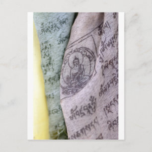 Tibetan Prayer Flags Briefkaart