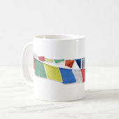 Tibetan Prayer Flags Koffiemok (Voorkant links)