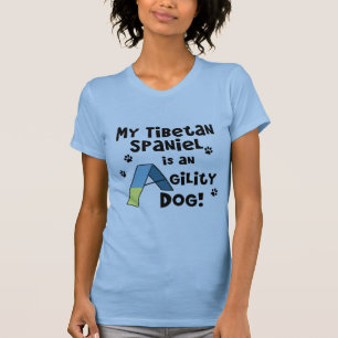 Tibetan Spaniel Agility Dog Dames T-Shirt
