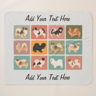 Tibetan Spaniel Sherpa Blanket Deken