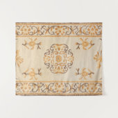 Tibetan Tan Yellow Brown  Wandkleed (Voorkant (horizontaal))