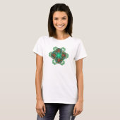 Tibetan Tantric Mandala T-Shirt (Voorkant volledig)